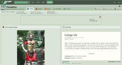 Desktop Screenshot of finnishfox.deviantart.com