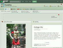 Tablet Screenshot of finnishfox.deviantart.com