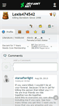 Mobile Screenshot of lexis474542.deviantart.com