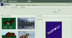 Desktop Screenshot of colonovel.deviantart.com