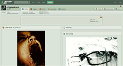 Desktop Screenshot of crippledcarol.deviantart.com