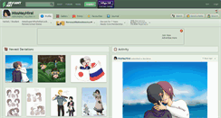 Desktop Screenshot of missmayhirai.deviantart.com