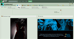 Desktop Screenshot of inuyashacrazy1.deviantart.com