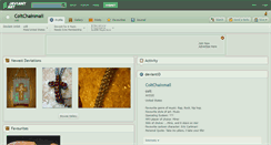 Desktop Screenshot of coltchainmail.deviantart.com