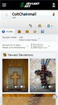 Mobile Screenshot of coltchainmail.deviantart.com