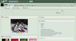 Desktop Screenshot of nuide.deviantart.com