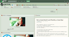 Desktop Screenshot of legendesign.deviantart.com
