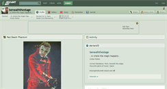 Desktop Screenshot of beneaththestage.deviantart.com