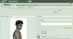 Desktop Screenshot of peepsicle.deviantart.com