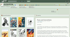 Desktop Screenshot of pencilsandstrings.deviantart.com