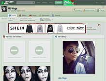 Tablet Screenshot of aki-vega.deviantart.com