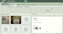 Desktop Screenshot of kagsessluv.deviantart.com