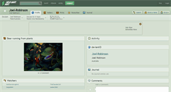 Desktop Screenshot of joel-robinson.deviantart.com