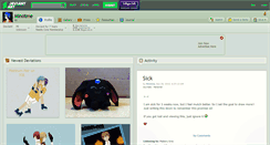 Desktop Screenshot of minotme.deviantart.com