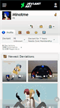 Mobile Screenshot of minotme.deviantart.com