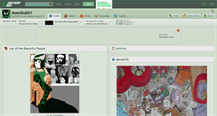 Desktop Screenshot of moondust01.deviantart.com