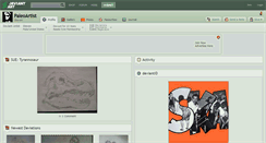 Desktop Screenshot of paleoartist.deviantart.com