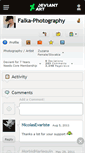 Mobile Screenshot of falka-photography.deviantart.com