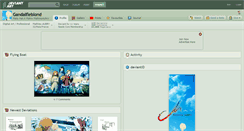 Desktop Screenshot of gandalfleblond.deviantart.com
