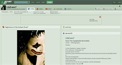 Desktop Screenshot of lilyevans7.deviantart.com