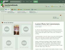 Tablet Screenshot of knechtschaftstudio.deviantart.com