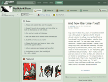 Tablet Screenshot of becnoir-x-pm.deviantart.com