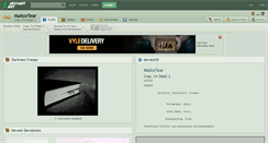 Desktop Screenshot of malicetear.deviantart.com