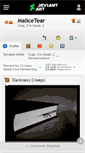 Mobile Screenshot of malicetear.deviantart.com