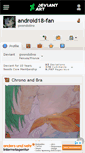 Mobile Screenshot of android18-fan.deviantart.com