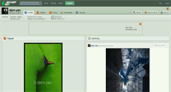 Desktop Screenshot of dam-yan.deviantart.com