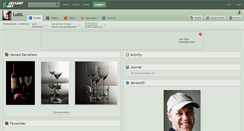 Desktop Screenshot of luizl.deviantart.com
