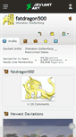 Mobile Screenshot of fatdragon500.deviantart.com
