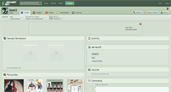 Desktop Screenshot of gom3.deviantart.com