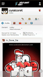 Mobile Screenshot of curatcoret.deviantart.com