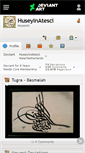 Mobile Screenshot of huseyinatesci.deviantart.com