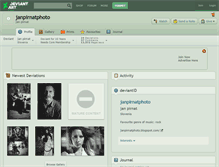 Tablet Screenshot of janpirnatphoto.deviantart.com
