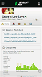 Mobile Screenshot of gaara-x-lee-love.deviantart.com