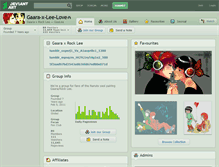 Tablet Screenshot of gaara-x-lee-love.deviantart.com