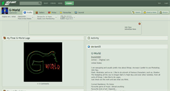 Desktop Screenshot of g-world.deviantart.com