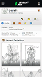 Mobile Screenshot of c-crain.deviantart.com