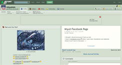 Desktop Screenshot of miyumon.deviantart.com