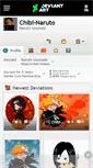 Mobile Screenshot of chibi-naruto.deviantart.com
