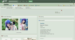 Desktop Screenshot of desfolio.deviantart.com