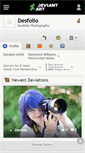 Mobile Screenshot of desfolio.deviantart.com
