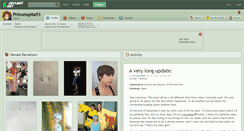 Desktop Screenshot of princesspita93.deviantart.com