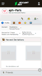 Mobile Screenshot of aph--paris.deviantart.com
