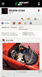 Mobile Screenshot of double-cross.deviantart.com