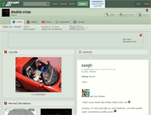 Tablet Screenshot of double-cross.deviantart.com