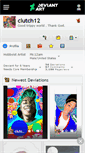 Mobile Screenshot of clutch12.deviantart.com