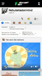 Mobile Screenshot of nebulamastermind.deviantart.com